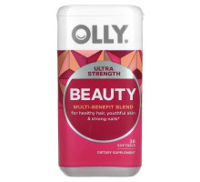 OLLY, Beauty, Multi-Benefit Blend, Ultra Strength, 30 Softgels