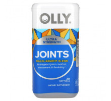 Для мышц и суставов OLLY, Ultra Strength, для суставов, 30 мягких таблеток