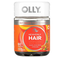 OLLY, Heavenly Hair, Tropical Citrus, 60 Gummies