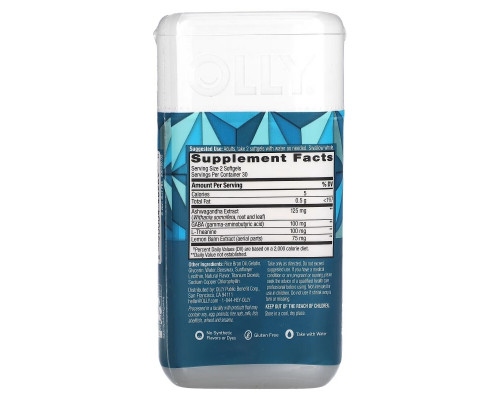 OLLY, Goodbye Stress, 60 Softgels OLLY, Goodbye Stress, 60 Softgels