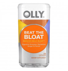 OLLY, Beat the Bloat, 25 Capsules