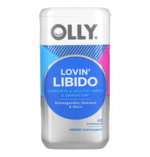 Женское здоровье OLLY, Lovin 'Libido`` 40 капсул