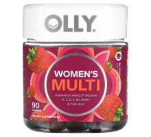 OLLY, Women's Multi, Blissful Berry , 90 Gummies
