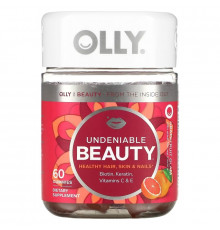 OLLY, Undeniable Beauty, Grapefruit Glam, 60 Gummies