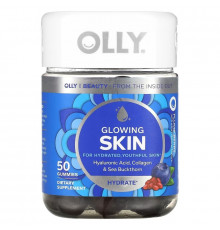 OLLY, Glowing Skin, Plump Berry, 50 Gummies