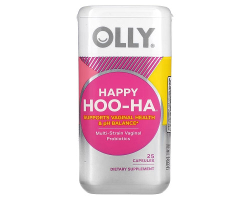 OLLY, Happy Hoo-Ha, 25 капсул OLLY, Happy Hoo-Ha, 25 капсул