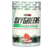 Суперфуды EHPlabs, OxyGreens, Daily Super Greens, гуава рай, 237 г (8,4 унции)