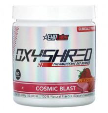 Для похудения и контроля веса EHPlabs, Oxyshred Thermogenic Fat Burner, Cosmic Blast, клубника, 288 г (10,16 унции)