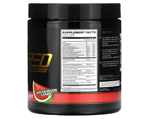 EHP Labs, Oxyshred Hardcore, термогенное сжигание жира, арбузные конфеты, 260 г (9,2 унции) EHP Labs, Oxyshred Hardcore, термогенное сжигание жира, арбузные конфеты, 260 г (9,2 унции)