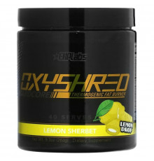 EHP Labs, OxyShred, Hardcore Thermogenic Fat Burner, Lemon Sherbet, 9.3 oz (264 g)
