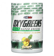 Суперфуды EHPlabs, OxyGreens, Daily Super Greens, ананас, 246 г (8,7 унции)