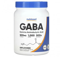 Аминокислоты GABA, Unflavored, 17.6 oz (500 g)