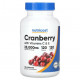 Здоровье мочеполовой системы Nutricost, Клюква с витаминами C и E, 120 капсул