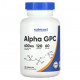 Минералы и микроэлементы Nutricost, Alpha GPC, 300 мг, 120 капсул