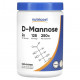 Женское здоровье Nutricost, D-манноза, без добавок, 250 г (8,9 унции)