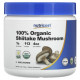 Грибы Nutricost, 100% органический гриб шиитаке, без добавок, 113 г (4 унции)