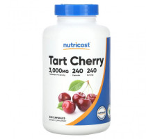 Фрукты и ягоды Nutricost, Вишня, 3000 мг, 240 капсул