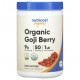 Суперфуды Nutricost, органические ягоды годжи, без добавок, 454 г (1 фунт)