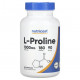Аминокислоты Nutricost, L-пролин, 500 мг, 180 капсул
