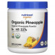 Фрукты и ягоды Nutricost, органический порошок из ананаса, без добавок, 227 г (8 унций)