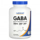 Аминокислоты Nutricost, ГАМК - гамма-аминомасляная кислота, 750 мг, 240 капсул