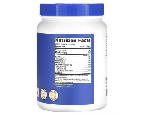 Минералы и микроэлементы Nutricost, цитрат натрия, 907 г (32 унции) Минералы и микроэлементы Nutricost, цитрат натрия, 907 г (32 унции)