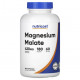 Магний Nutricost, малат магния, 140 мг, 180 капсул