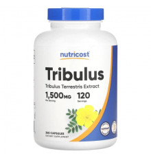 Мужское здоровье Nutricost, Якорцы, 750 мг, 240 капсул