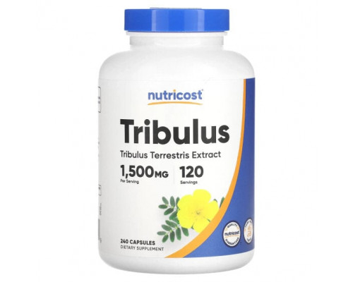 Мужское здоровье Nutricost, Якорцы, 750 мг, 240 капсул Мужское здоровье Nutricost, Якорцы, 750 мг, 240 капсул