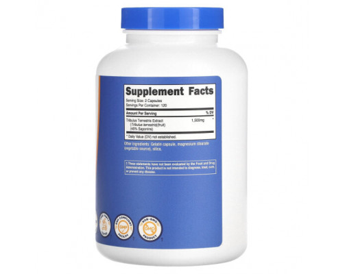 Мужское здоровье Nutricost, Якорцы, 750 мг, 240 капсул Мужское здоровье Nutricost, Якорцы, 750 мг, 240 капсул