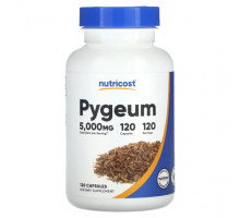 Фрукты и ягоды Nutricost, Pygeum, 5000 мг, 120 капсул