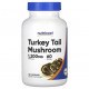 Грибы Turkey Tail Mushroom, 1,200 mg, 120 Capsules (600 mg per Capsule)