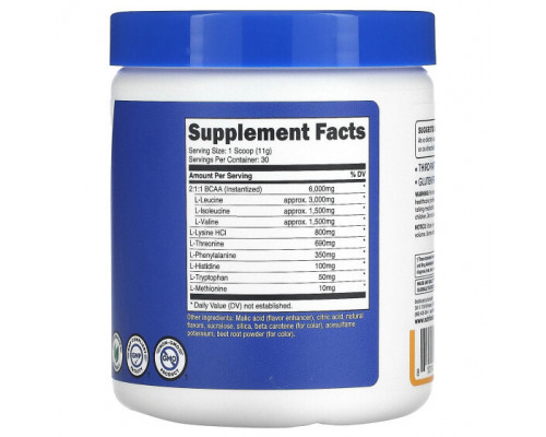Аминокислоты Nutricost, Performance, EAA в порошке, со вкусом персика и манго, 330 г (11,8 унции) Аминокислоты Nutricost, Performance, EAA в порошке, со вкусом персика и манго, 330 г (11,8 унции)