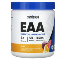 Аминокислоты Nutricost, Performance, EAA, органический продукт, 330 г (11,8 унции)
