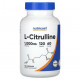 Аминокислоты Nutricost, L-цитруллин, 500 мг, 120 капсул