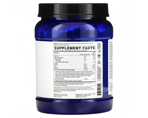 Суперфуды Ora, So Lean & So Clean, органический и растительный суперпродукт, ваниль, 600 г (21,2 унции) Суперфуды Ora, So Lean & So Clean, органический и растительный суперпродукт, ваниль, 600 г (21,2 унции)