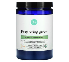 Ora, Easy Being Green, порошок из суперфудов зелени, апельсин, 240 г (8,5 унций)
