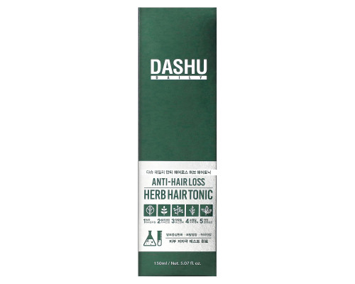 Dashu, тоник на основе трав против выпадения волос, 150 мл (5,07 унции) Dashu, тоник на основе трав против выпадения волос, 150 мл (5,07 унции)