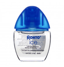 Rohto, Cooling Eye Drops, Ice, All-In-One, 0.4 fl oz (13 ml)