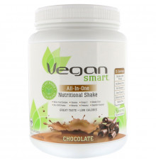 VeganSmart, All-In-One Nutritional Shake, Chocolate, 24.3 oz (690 g) VeganSmart, All-In-One Nutritional Shake, Chocolate, 24.3 oz (690 g)