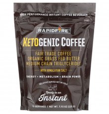 RAPIDFIRE, Ketogenic Coffee, 7.93 oz (225 g)