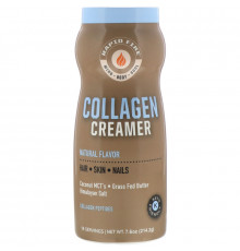 RAPIDFIRE, Collagen Creamer, Natural Flavor, 7.6 oz (214.2 g)