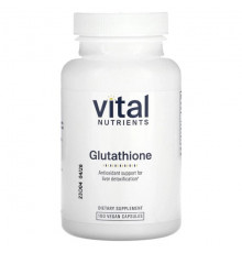 Антиоксиданты Vital Nutrients, Глутатион`` 100 веганских капсул