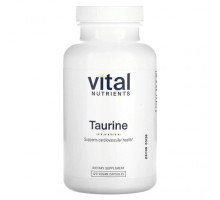Аминокислоты Vital Nutrients, Таурин`` 120 веганских капсул