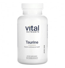 Аминокислоты Vital Nutrients, Таурин`` 120 веганских капсул