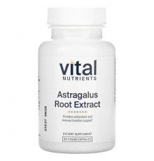 БАДы для укрепления иммунитета Astragalus Root Extract, 90 Vegan Capsules