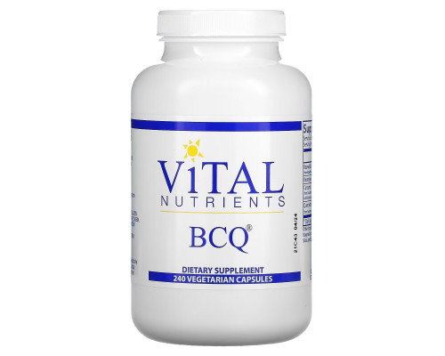 Vital Nutrients, BCQ, 240 Vegetarian Capsules Vital Nutrients, BCQ, 240 Vegetarian Capsules