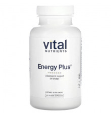 Растительные экстракты и настойки Energy Plus, 120 Vegan Capsules