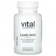 Антиоксиданты Vital Nutrients, Липоевая кислота, 60 веганских капсул