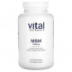 Глюкозамин, Хондроитин, МСМ Vital Nutrients, МСМ, 1000 мг, 240 веганских капсул